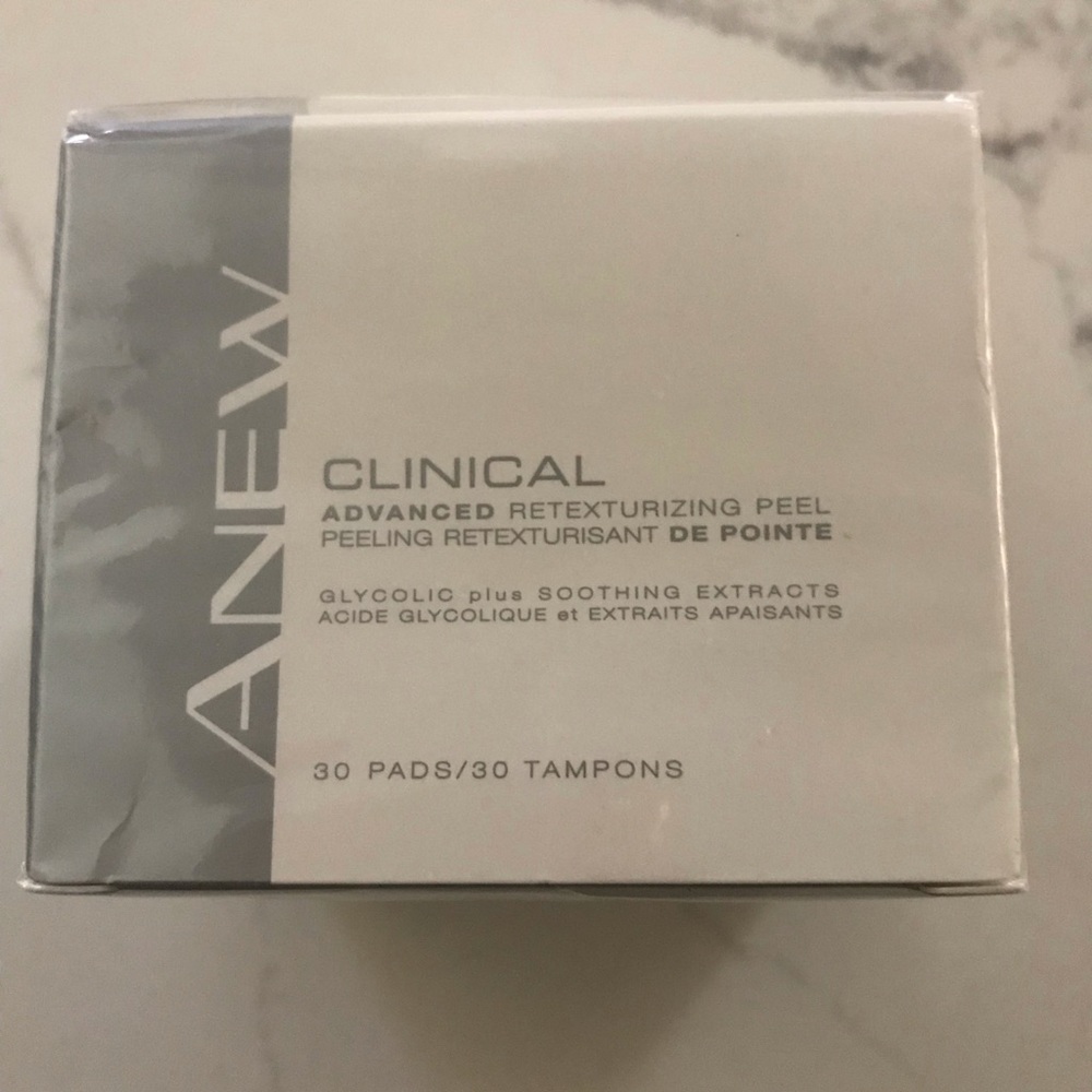 ❤️ AVON clinical advanced, retexturizing peel